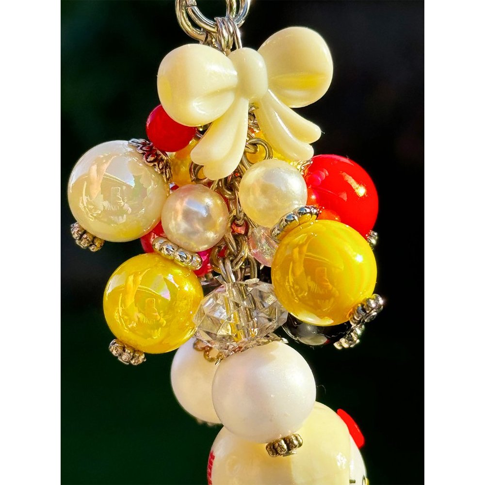 Hello Kitty Kawaii Dumpling Stack Keychain Purse … - image 8